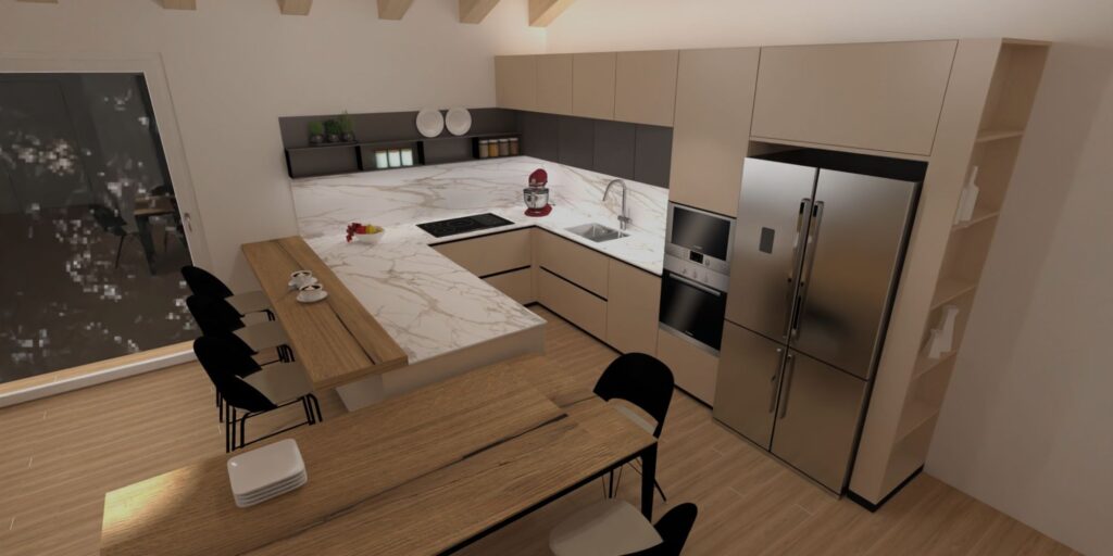 rendering arredamento